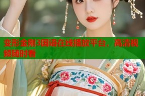 变形金刚3国语在线播放平台，高清视频随时看