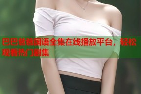 巴巴爸爸国语全集在线播放平台，轻松观看热门剧集
