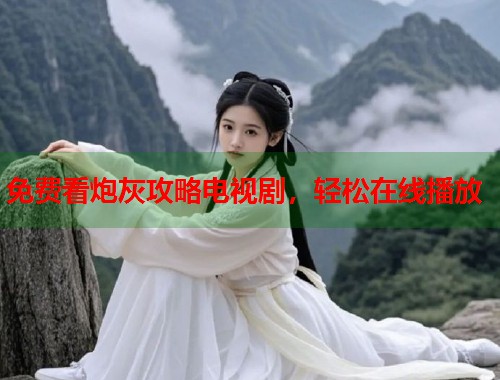免费看炮灰攻略电视剧，轻松在线播放  第1张