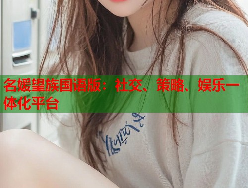 名媛望族国语版：社交、策略、娱乐一体化平台  第1张