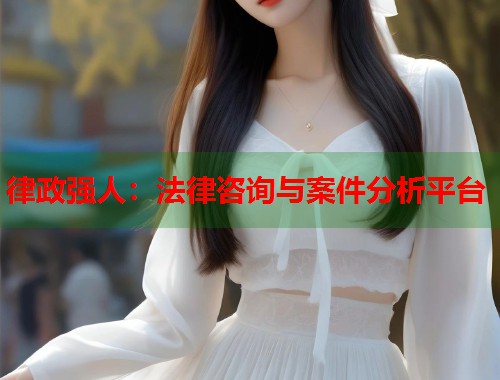 律政强人：法律咨询与案件分析平台  第1张