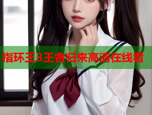 指环王3王者归来高清在线看  第1张