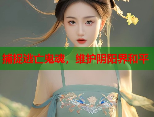 捕捉逃亡鬼魂，维护阴阳界和平  第1张